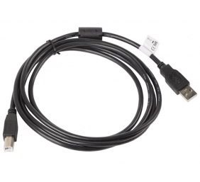 Lanberg USB Type-A to USB Type-B 2.0 Cable, 1.8 m | CA-USBA-11CC-0018-BK | USB Type-A to USB Type-B