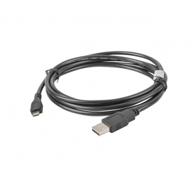 Lanberg USB Micro (M) to USB-A (M) 2.0 Cable | CA-USBM-10CC-0018-BK