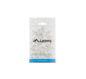Lanberg Plug RJ45 CAT.5E UTP plug 8P8C, 100 pcs | PLU-5000 | Transparent