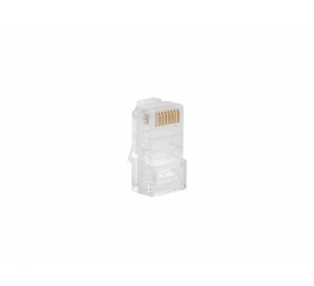 Lanberg Plug RJ45 CAT.5E UTP plug 8P8C, 100 pcs | PLU-5000 | Transparent
