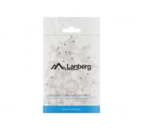 Lanberg Plug RJ45 CAT.5E UTP plug 8P8C, 100 pcs | PLU-5000 | Transparent