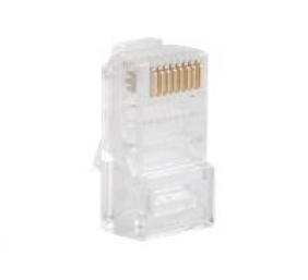 Lanberg Plug RJ45 CAT.5E UTP plug 8P8C, 100 pcs | PLU-5000 | Transparent