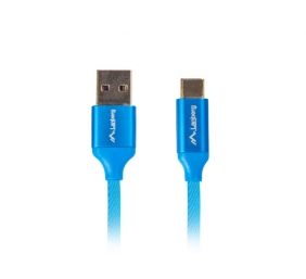 Lanberg | Cable | CA-USBO-21CU-0010-BL | USB-A to USB-C