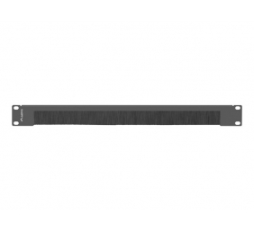 Lanberg 19" Brush Panel 1U | AK-1103-B | Black