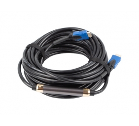Lanberg HDMI M/M V2.0 Cable, 4K CU | CA-HDMI-20CU-0200-BK | 20 m