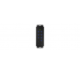 Raidsonic | 7-port Industrial hub | IB-HUB1703-QC3 | USB Type-A