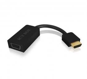Raidsonic Black | HDMI | VGA | ICY BOX | HDMI to VGA Adapter