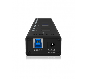 Raidsonic | 10 port USB 3.0 Hub | Icy Box IB-AC6110