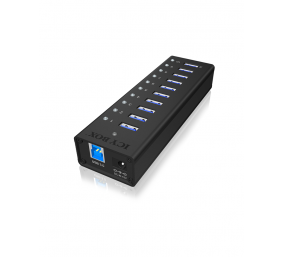 Raidsonic | 10 port USB 3.0 Hub | Icy Box IB-AC6110