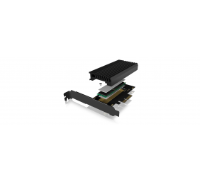Raidsonic | ICY BOX | PCIe card with M.2 M-Key socket for one M.2 NVMe SSD
