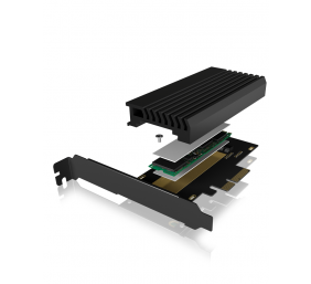 Raidsonic | ICY BOX | PCIe card with M.2 M-Key socket for one M.2 NVMe SSD