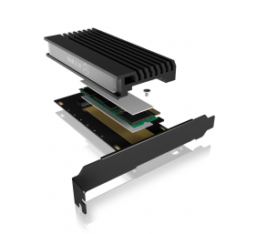 Raidsonic | ICY BOX | PCIe card with M.2 M-Key socket for one M.2 NVMe SSD