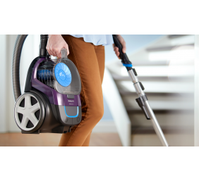 Philips | Vacuum cleaner | PowerPro Compact FC9333/09 | Bagless | Power 650 W | Dust capacity 1.5 L | Purple