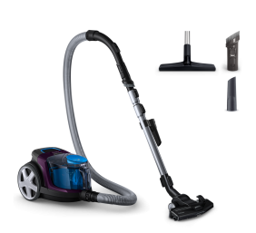 Philips | Vacuum cleaner | PowerPro Compact FC9333/09 | Bagless | Power 650 W | Dust capacity 1.5 L | Purple