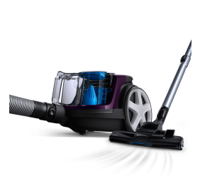 Philips | PowerPro Compact FC9333/09 | Vacuum cleaner | Bagless | Power 650 W | Dust capacity 1.5 L | Purple