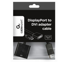 Cablexpert | Adapter Cable | DP to DVI-D | 0.1 m