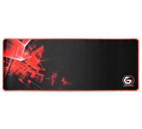 Gembird | Gaming mouse pad PRO, extra large | Black/Red