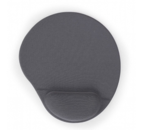 Gembird | MP-GEL-GR Gel mouse pad with wrist support, grey Comfortable | Gel mouse pad | Grey