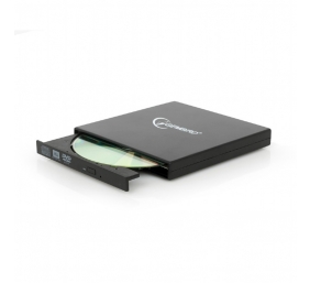 Gembird External USB DVD drive  DVD-USB-02 Interface USB 2.0 DVD CD read speed 24 x CD write speed 24 x