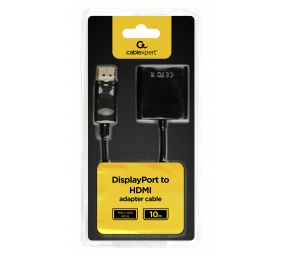 Cablexpert DisplayPort to HDMI adapter cable, Black | Cablexpert