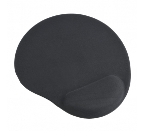 Gembird | Gel mouse pad with wrist support | Ergonomic mouse pad | 240 x 220 x 4 mm | Black