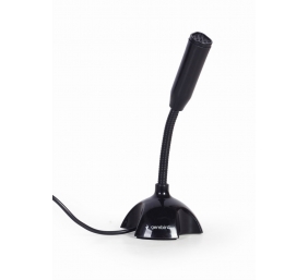 Gembird | Desktop microphone | MIC-D-02 | 3.5 mm | Black | 3.5 mm audio plug
