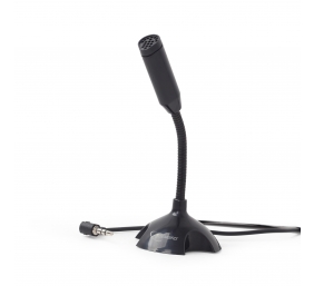 Gembird | Desktop microphone | MIC-D-02 | 3.5 mm | 3.5 mm audio plug | Black