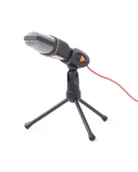 Gembird | Desktop microphone with a tripod | MIC-D-03 | Built-in microphone | 3.5 mm | Black