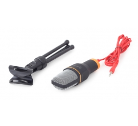 Gembird | Desktop microphone with a tripod | MIC-D-03 | Built-in microphone | 3.5 mm | Black