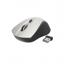 Gembird | Optical Mouse | MUSW-4B-02-BS | Wireless | USB | Black/silver