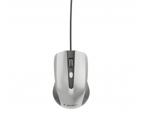 Gembird | Mouse | MUS-4B-01-BS | Standard | USB | Black/ silver