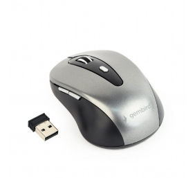 Gembird | Mouse | MUSW-4B-04-BG | Standard | Wireless | Black/ Space Grey