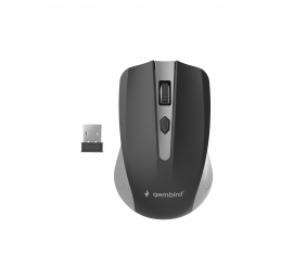 Gembird | MUSW-4B-04-GB | 2.4GHz Wireless Optical Mouse | Optical Mouse | USB | Spacegrey/Black