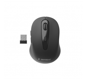 Gembird | 6-button wireless optical mouse | MUSW-6B-01 | Optical mouse | USB | Black