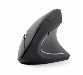 Gembird | MUSW-ERGO-01 | 2.4GHz Wireless Optical Mouse | Optical Mouse | USB | Black