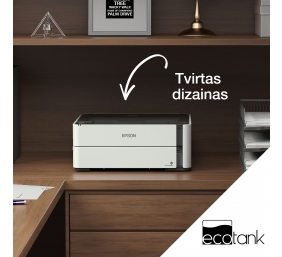 Epson | EcoTank M1170 | Inkjet | Mono | Inkjet Printer | Wi-Fi | White