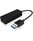 Raidsonic | USB 3.0 (A-Type) to Gigabit Ethernet Adapter | IB-AC501a