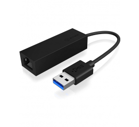 Raidsonic | USB 3.0 (A-Type) to Gigabit Ethernet Adapter | IB-AC501a