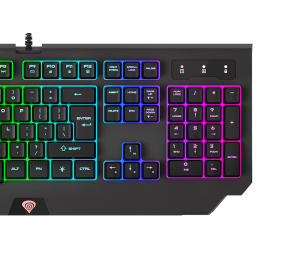 GENESIS COMBO set 4in1 cobalt 330 rgb keyboard + mouse +headphones + mousepad, us layout | Genesis | Wired | On-Ear | COMBO set 4in1 cobalt 330