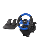 Genesis Driving Wheel Seaborg 350 Game racing wheel Blue/Black