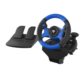 Genesis | Driving Wheel | Seaborg 350 | Blue/Black | Game racing wheel