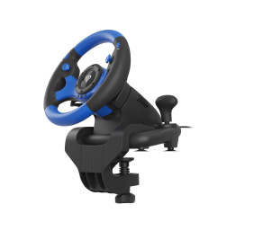 Genesis | Driving Wheel | Seaborg 350 | Blue/Black | Game racing wheel