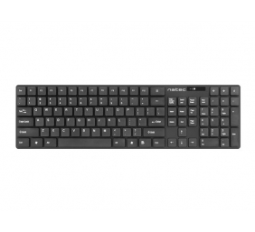 Natec | Keyboard and Mouse | Stringray 2in1 Bundle | Keyboard and Mouse Set | Wireless | Batteries included | US | Black | Wireless connection