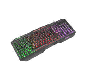 Fury HELLFIRE 2 Gaming keyboard RGB LED light RU Wired Black 1.45 m