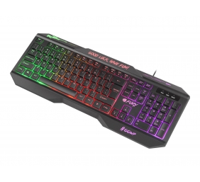 Fury HELLFIRE 2 Gaming keyboard RGB LED light RU Wired Black 1.45 m