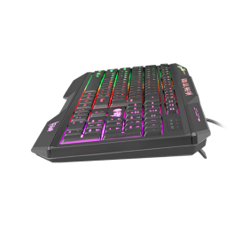 Fury HELLFIRE 2 Gaming keyboard RGB LED light RU Wired Black 1.45 m