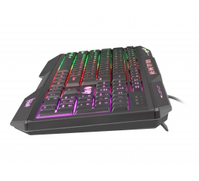 Fury HELLFIRE 2 Gaming keyboard RGB LED light RU Wired Black 1.45 m