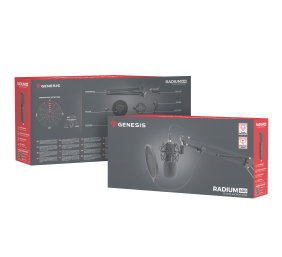 Genesis | Black | Gaming Microphone | Radium 400