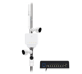 Ubiquiti USW-Flex Indoor/outdoor 5Port Poe Gigabit Switch with 802.3bt Input Power Support | Ubiquiti