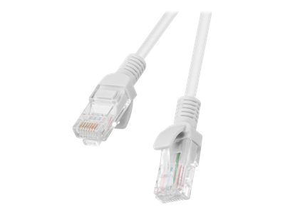 Lanberg Patchcord CAT.5E UTP 1.5M fluke passed 10-pack, Grey | PCU5-20CC-0150-S